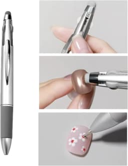 YIKOOLIN 5-in-1 Nail Dotting Pen Art Tools Ballpoint Pen Design Nail Art Tip Dot Paint Manicure Kit for Home And Salon Use