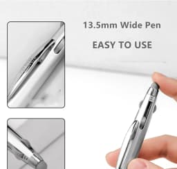 YIKOOLIN 5-in-1 Nail Dotting Pen Art Tools Ballpoint Pen Design Nail Art Tip Dot Paint Manicure Kit for Home And Salon Use