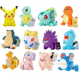 24cm Pokemon Gengar Plush Toy Soft Cute Cartoon Pikachu Stuffed Doll Birthday Gift Peluche Pokemon Collection