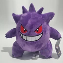 24cm Pokemon Gengar Plush Toy Soft Cute Cartoon Pikachu Stuffed Doll Birthday Gift Peluche Pokemon Collection