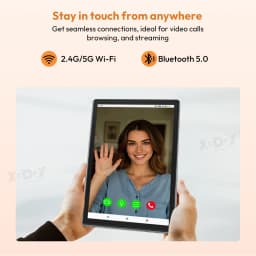 XGODY P60 Pro Android 15 256GB Tablet PC 10 Zoll ultra-klares 90Hz Display 24GB(8+16) 256GB 8000mAh Akku Tablet
