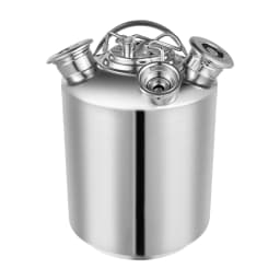Portable 2.6-gallon Beer Cleaning Keg Draft Beer Machines Milk Tea Machines Anti-leakage Beer Line Cleaning Kit