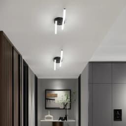 Modern LED Ceiling Light,12W LED Ceiling Lamp,Indoor Acrylic Ceiling Lighting,6500K Cool White Light for Bedroom,Living Room