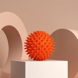 Spiky Massage Ball Spiked Massager Roller High Density Trigger Point Massager Ball Deep Tissue Roller for Plantar Fasciitis
