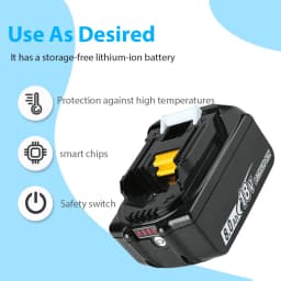 2X 8.0Ah Replace For Makita BL1860 BL1850 18V Li-ion LXT Battery BL1850B BL1830 BL1860B