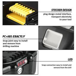 2X 8.0Ah Replace For Makita BL1860 BL1850 18V Li-ion LXT Battery BL1850B BL1830 BL1860B