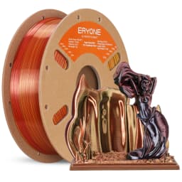 ERYONE 1KG/3KG HS Silk Quadruple Color PLA Filament 3D Printer 1.75mm +/- 0.03mm, Hyper Speed Coextrusion Filament PLA 1KG/3KG