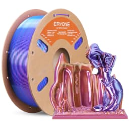ERYONE 1KG/3KG HS Silk Quadruple Color PLA Filament 3D Printer 1.75mm +/- 0.03mm, Hyper Speed Coextrusion Filament PLA 1KG/3KG