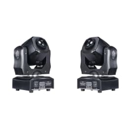 LED Gobos Moving Head Spot Light 75W Mini with Flight Case Club DJ Stage Lighting Party Disco Moving Heads Light Party Lights