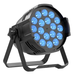 LeLeght 18LED Par Spotlights 200W LED Stage Light 4 in 1 RGBW Stage Lighting with DMX For DJ Disco Family Celebrations Churches