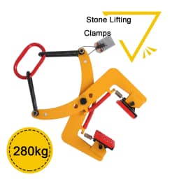 280/500kg Plate Crane Clamp Stone Girder Curbstone Pliers Sidewalk Offset Pliers curbstone Girder Lifter