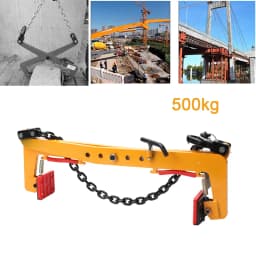 280/500kg Plate Crane Clamp Stone Girder Curbstone Pliers Sidewalk Offset Pliers curbstone Girder Lifter