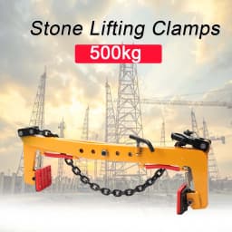 280/500kg Plate Crane Clamp Stone Girder Curbstone Pliers Sidewalk Offset Pliers curbstone Girder Lifter