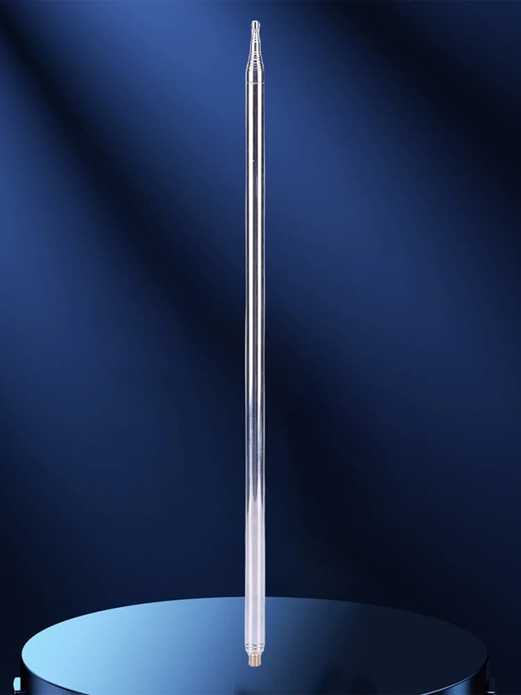 5.6M Stainless Steel Telescopic Whips M10 Thread Telescopic Antenna Radio Antenna for HF Radio V Antenna GP Antenna Yagi Antenna
