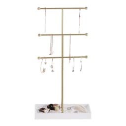 Voltsify 3-Tier Jewelry Display Stand Hanging Jewelry Organizer