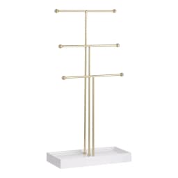 Voltsify 3-Tier Jewelry Display Stand Hanging Jewelry Organizer
