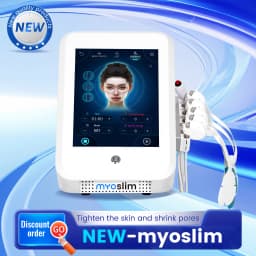 EMS RF PEFACE Professional Facial MYOslim Electrostimulation Machine Emrf Face Face Lifting Sculpt Face Pads Massager Device