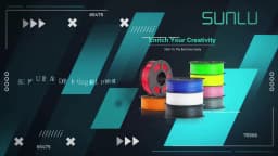 SUNLU Matte PLA 3D Filament 1.75mm Neatly Wound Easy to Use Colorful PLA Matte Surface for Most FDM Printer 3D Printing Material