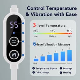 3D Hot Compress Electric Steam Eye Mask 3 Level Constant Temperature Smart Timing Sleep Shading Massage Eye Mask Relief Sleeping