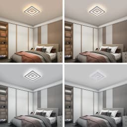 LED Ceiling Light 51W Modern Square Design LED Ceiling Lamp Cool White/Natural White/Warm White Ceiling Lighting Fixture