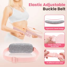 Local Stock Women Menstrual Heating Pads Effective Hot Compress Period Relief Belt Rechargeable Heated Waist Massager Gifts