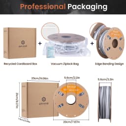 ERYONE PLA Hyper Speed Matte Rock Rainbow Color Premium Filament 3D Print,Multicolor Available,Max Speed 500mm/s,1KG/Spool