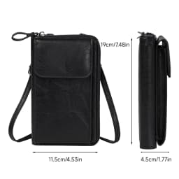 Voltsify Mini PU Leather Shoulder Crossbody Phone Bag with Adjustable Strap