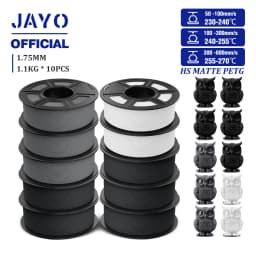 JAYO PETG 3D Filament 1.75mm High Speed Matte PETG 3D Printer Filament High Flow Speedy PETG Filament Fit Most FDM Printers