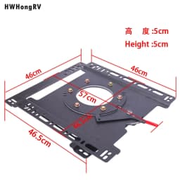 HWHONGRV Swivel Seat Base Compatible with Ford Transit 150 250 350 2014 2015 2016 2017 2018 2019 2020 2021-360° (Left or right)