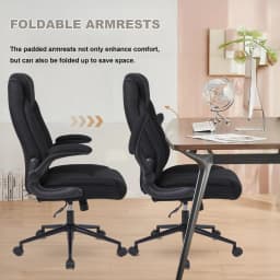 Ergonomic Office Chair, Desk chair with high backrest and height adjustable, Swivel chair with headrest Comfortable,