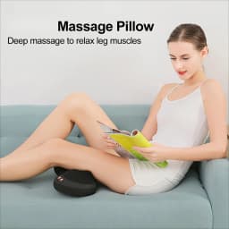 Multifunctional Neck Massager Shoulder Waist Back Car Home Cervical Massage Pillow 3 speeds