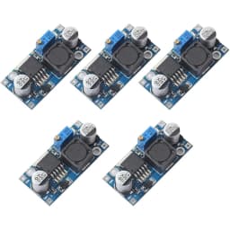 5 Pack LM2596S Buck Converter High Efficiency DC-DC Converter Voltage Regulator 3.0-40V to 1.5-35V Adjustable Output