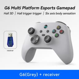 G6 Mobile Game Controller For Switch/IOS/Andriod/PC Support Streaming media/cloud Game Mobile Phone GamePad Hall effect joystick