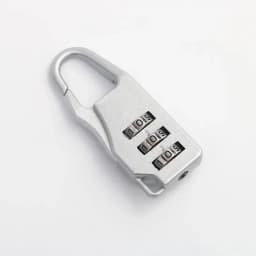3 Digits Colorful Mini Password Code Combination Padlock Suitcase For Luggage Travel Smart Lock Keyed Anti-thieft Lock