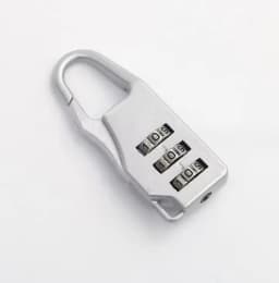 3 Digits Colorful Mini Password Code Combination Padlock Suitcase For Luggage Travel Smart Lock Keyed Anti-thieft Lock