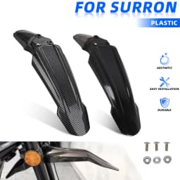 Front Rear Tail Fender Universal Plastic Modified Extended Motorcycle Longer For Sur-Ron Lightbee Electric Bike Dirt E-Bike Part
