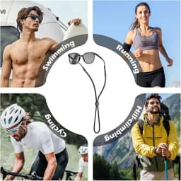 1/2pcs Sports Eyeglass Strap Sunglass holder Men Women Eyewear Retainer with Adjustable Buckles Reading Glasses Chain