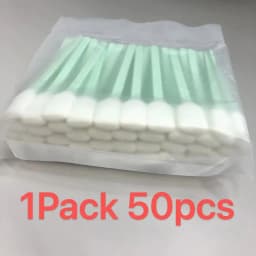 50PCS/100pcs/150pcs Cleaning Tool For Epson Roland Mimaki Mutoh Printhead Cleaning Sponge Cotton Swab Clean Brush