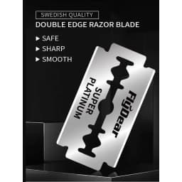 Wholesale Razor Stainless Steel Double-Blade Razor Old-Fashioned Manual Shaving for Men Razor Blade