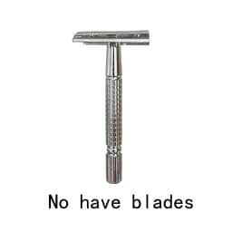 Wholesale Razor Stainless Steel Double-Blade Razor Old-Fashioned Manual Shaving for Men Razor Blade