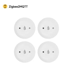 Zigbee Water Flood Sensor Leak Detector Home Security Alarm Remote Monitor Works with Home Assistant Zigbee2MQTT