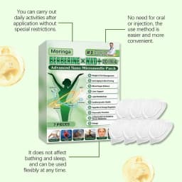 Moringa 10-in-1 Nano Microneedle Patch - Moisturizing, Firming Skin, Microdarts Technology for Women & Men Daily Care Body Care