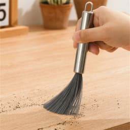 1/2Pcs Multi‑Functional Cleaning Brush with Steel Handle Household Cleaning Brush for Home Kitchen Bathroom