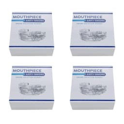 1/2/3/4/5Pcs,Anti-Snoring Teeth Bruxism Mouthguard Improves Sleep Teeth Bruxism Sleep and Apnea Snoring Device Stops Snoring