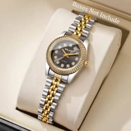 Fashion Rhinestone Women Watches Luxury Stainless Steel Band Ladies Quartz Wristwatch Reloj Mujer(Without Box)