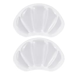 Clear Silicone Heel & Forefoot Cushion Pads, Lightweight Breathable Comfort Inserts for High Heels & Sneakers Unisex