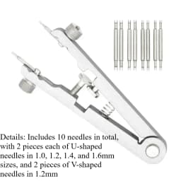 Watch Band Spring Bar Pin Remover Tool 6825 - For Watch Strap Link Removal Adjustment Disassembly Assembly Watch Repair DIY Tool