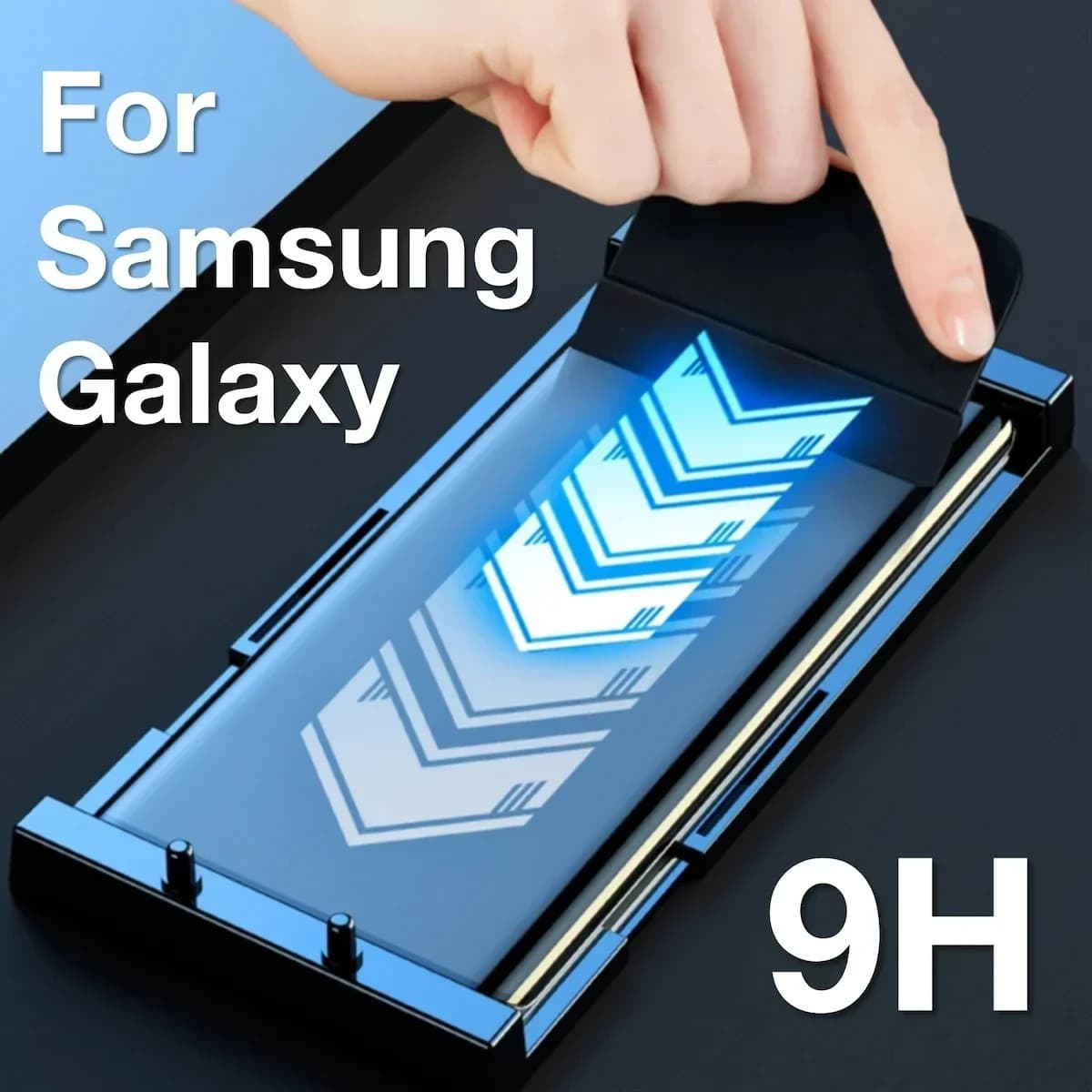 Curved Screen Protector For Samsung Galaxy S23 Ultra, S22 Ultra, S21 Ultra, for S24 Ultra Ceramic Film With Install Kit