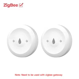 Tuya ZigBee 3.0 Smart Water Sensor Leak Detector Flood Water Leakage Alarm Smart Life Control Work With Smart Life Zigbee 2MQTT