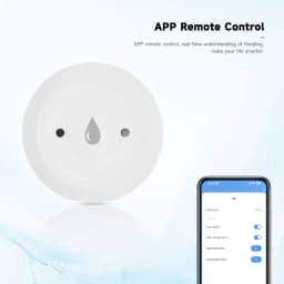 Tuya ZigBee 3.0 Smart Water Sensor Leak Detector Flood Water Leakage Alarm Smart Life Control Work With Smart Life Zigbee 2MQTT